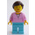 LEGO Femme dans Rose Chemise Minifigurine