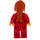 LEGO Woman im rot Suit Minifigur