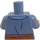 LEGO Woman im Sand Blau Wrap Minifig Torso (973 / 76382)