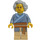 LEGO Woman in Sand Blue Wrap Minifigure