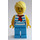 LEGO Femme dans Striped Chemise Minifigurine