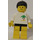 LEGO Woman im Weiß Shirt mit Palm Baum Minifigur
