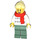 LEGO Woman in Wit Sweater minifiguur