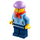 LEGO Woman with Blue Shirt and Bandana Minifigure