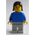 LEGO Woman with Blue Top Minifigure