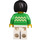 LEGO Mujer con Verde brillante Jersey Minifigura