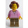 LEGO Woman mit Bright Pink Shirt Minifigur