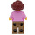 LEGO Woman met Bright Pink Shirt minifiguur
