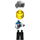 LEGO Woman met Dark Azure Zipped Jacket minifiguur