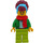 LEGO Woman avec Dark Cheveux et rouge Foulard - First League Figurine