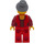 LEGO Woman mit Fancy rot Shirt Minifigur