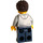 LEGO Woman with Gray Hoodie Minifigure