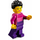 LEGO Woman avec Magenta et Dark Purple Sweater Figurine