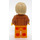 LEGO Woman with Medium Dark Flesh Jacket Minifigure