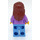 LEGO Woman mit Medium Lavender Jacket Minifigur