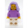 LEGO Woman met Medium Lavender Jacket minifiguur