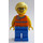 LEGO Mujer con Naranja Halter Parte superior Minifigura