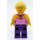 LEGO Woman with Pink Shirt Minifigure