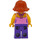 LEGO Woman with Pink Striped Top Minifigure