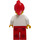 LEGO Woman met Rood striped Shirt en Rood Paardenstaart  minifiguur