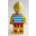 LEGO Woman met Swimsuit en Striped Top minifiguur