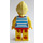 LEGO Frau mit Badeanzug und Striped oben Minifigur