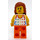 LEGO Vrouw met Tank Top Minifiguur