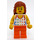 LEGO Vrouw met Tank Top Minifiguur