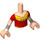 LEGO Wonder Woman with Blue Legs Friends Torso (92456)