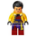 LEGO Wong with Bright Light Orange Jacket Minifigure
