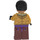 LEGO Wong with Bright Light Orange Jacket Minifigure