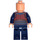 LEGO Wong con Rosso scuro Robe e Dark Blu Gambe Minifigure