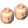 LEGO Woody Minifigure Head (Recessed Solid Stud) (3626 / 53483)