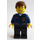 LEGO World City HQ Policeman Minifigur