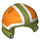 LEGO X-Wing Ground Crew Helmet with Orange and White Deoration (23734)