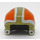 LEGO X-Wing Ground Crew Helmet with Orange and White Deoration (23734)