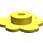 LEGO Gelb 4 Blume Heads auf Sprue (3742 / 56750)