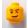 LEGO Gelb Agile Archer Kopf (Sicherheitsbolzen) (3626 / 11979)
