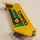 LEGO Yellow Aircraft Tail 4 x 7 x 4.3 with Cargo Decoration (4867)