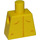 LEGO Giallo Alieno Spazio Polizia 3 Busti senza braccia (973)