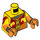 LEGO Yellow Animal Minifig Torso (973 / 78568)