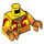 LEGO Jaune Animal Minifig Torse (973 / 78568)