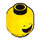 LEGO Yellow Apocalypse Benny Minifigure Head (Recessed Solid Stud) (3626 / 49359)