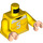 LEGO Jaune April O&#039;Neil Minifig Torse (973 / 76382)