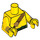 LEGO Yellow Arabian Knight Minifig Torso (973 / 88585)