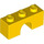 LEGO Gelb Bogen 1 x 3 (4490)