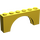 LEGO Geel Boog 1 x 6 x 2 Dikke bovenkant en versterkte onderkant (3307)