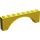 LEGO Jaune Arche
 1 x 8 x 2 Dessus épais et dessous renforcé (3308)