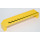 LEGO Yellow Arch 2 x 14 x 2.3 with Black/Yellow Warning stripes left siide Sticker (30296)