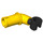 LEGO Gelb Arm mit Schwarz Hand (67908)
